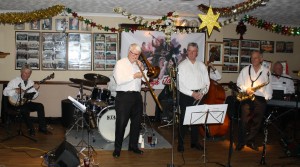 Bob Dwyer's Bix & Pieces at Farnborough Jazz Club's Xmas Party,18th December 2015