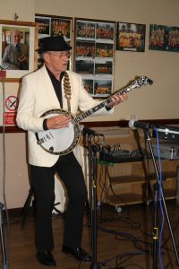 Tony Pitt at Farnborough Jazz Club (Kent). Photo by Mike Witt.